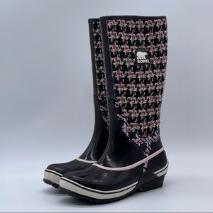 Sorel Sorellington TXT Tweed Rain Boot.